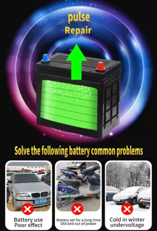 Cargador Batería Coche 12V JINJOY