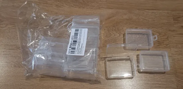 12 Cajitas Organizadoras Transparentes