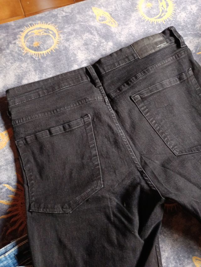 2 Vaqueros Hombre (Azul y Negro)