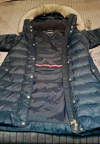 Abrigo Plumas Tommy Hilfiger Azul marino Mujer