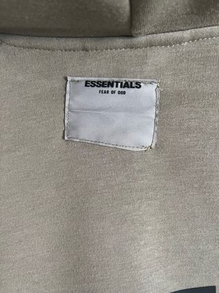 Sudadera Essentials Talla S verde