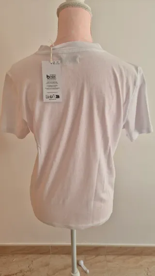 Camiseta blanca talla M