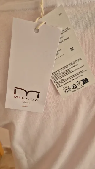 Camiseta blanca talla M