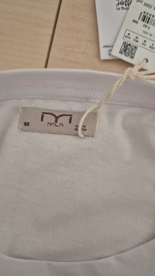 Camiseta blanca talla M