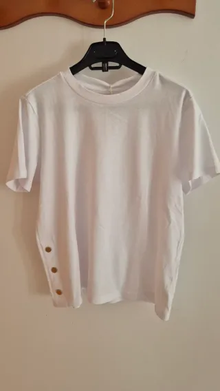Camiseta blanca talla M