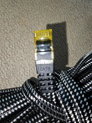 Cable Ethernet Cat8 10m Como Nuevo