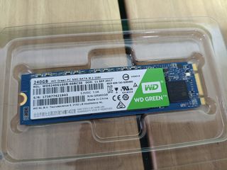 Western Digital SSD M.2 SATA III de 240 GB, Verde