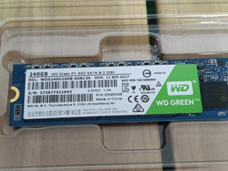 Western Digital SSD M.2 SATA III de 240 GB, Verde
