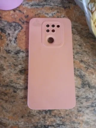 Funda Xiaomi Redmi Note 9 Rosa
