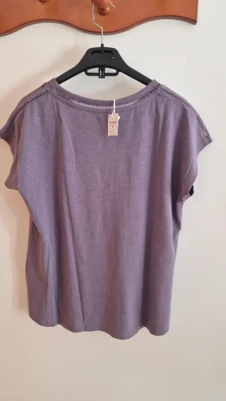 Camiseta Lila Talla M