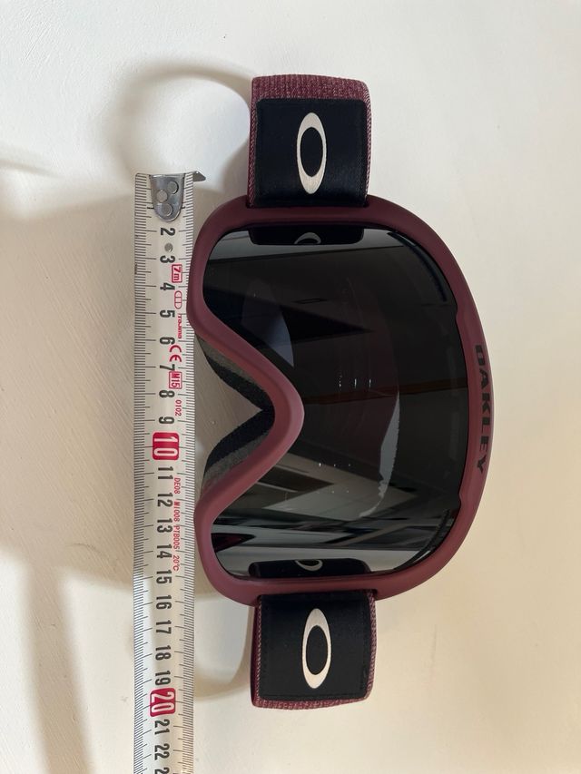 Maschera da sci Oakley bordeaux