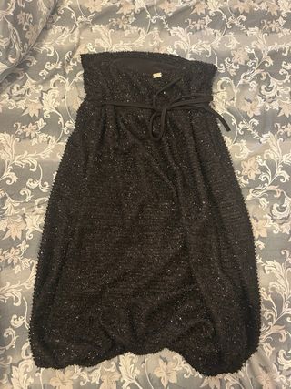 Vestito Coconuda nero scintillante