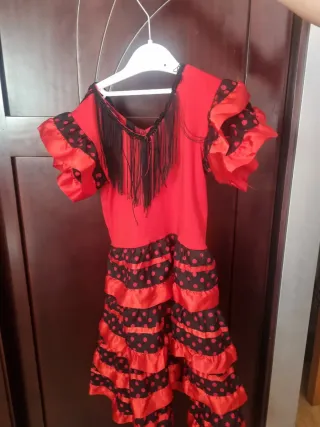 Disfraz Flamenco Talla Única 5 o 6años