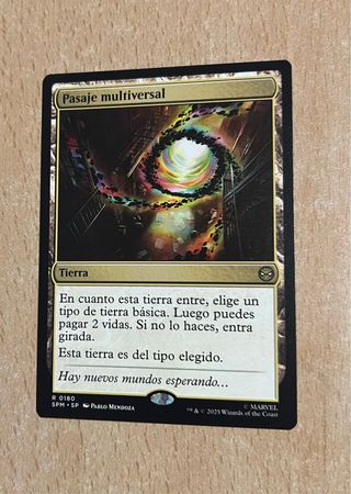 Pasaje Multiversal Carta Magic Tierra