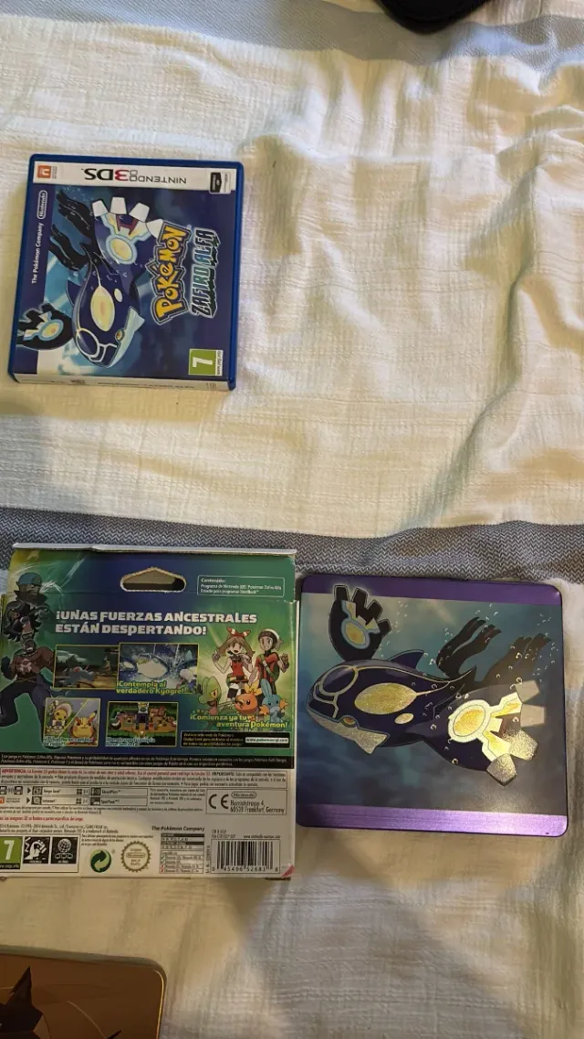 Pokémon Zafiro Alfa Steelbook Edición Limitada 3DS