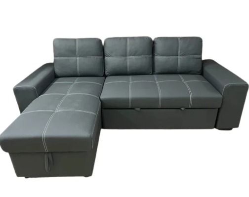 Sofá Cama Chaise Longue Verde oliva 246cm