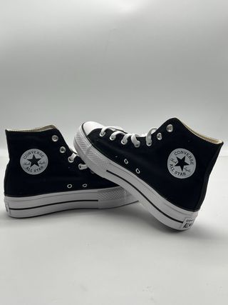 Zapatillas Converse Negras Plataforma