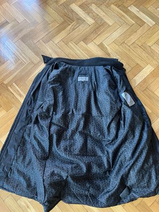 Abrigo Calvin Klein Negro/Gris
