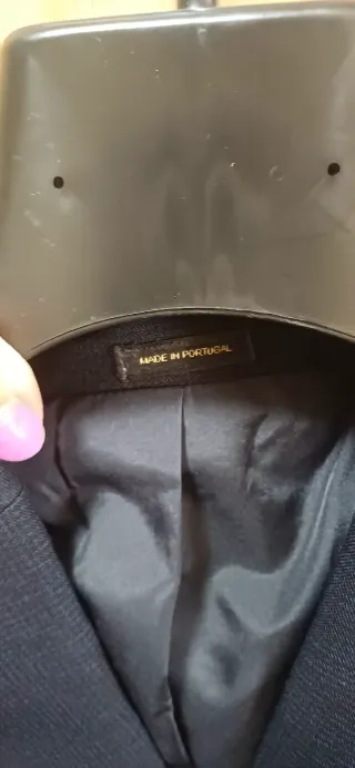 Traje de vestir Massimo Dutti azul