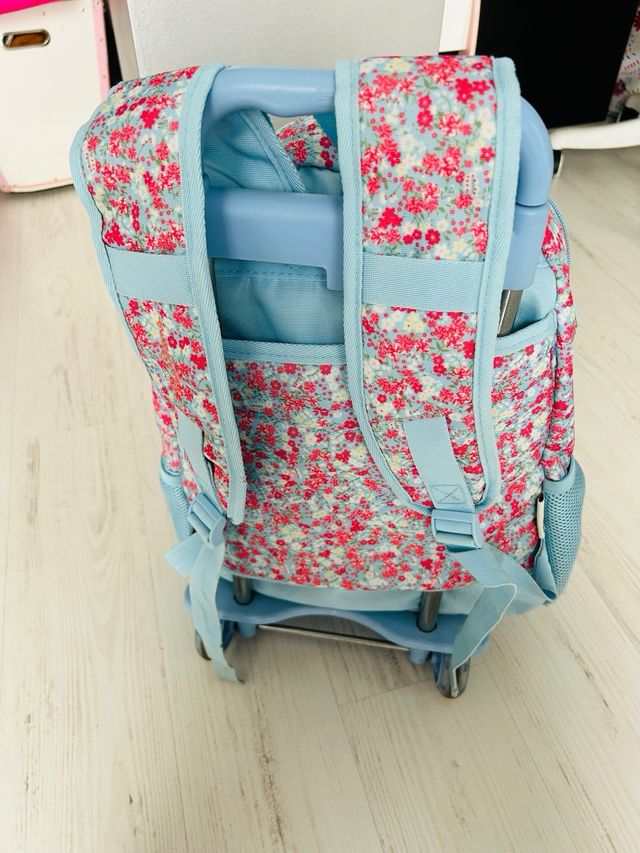Mochila Pepe Jeans floral con carro