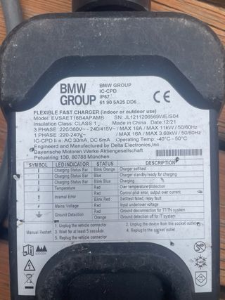 Cargador BMW Schuko Original