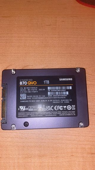 SSD Samsung 870 QVO 1TB