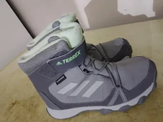 Botas Adidas Terrex Niños Gris/Verde