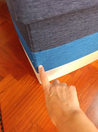 Baúl Almacenaje Relaxdays Plegable Lino