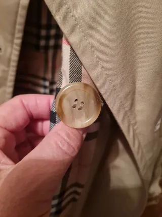 Gabardina Burberrys Beige Clásica 