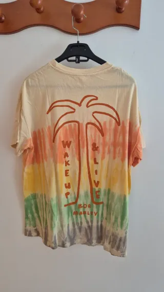 Camiseta Bob Marley Tie Dye Talla Única