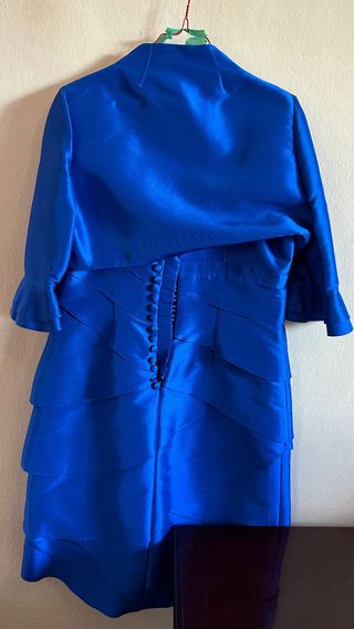 Vestido azul elegante talla 42