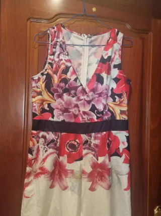 Mono largo estampado flores
