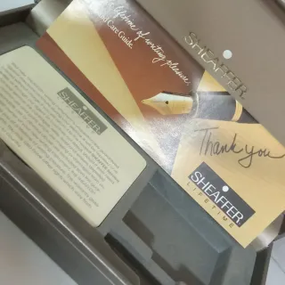 Bolígrafo Sheaffer Negro y Dorado, a estrenar