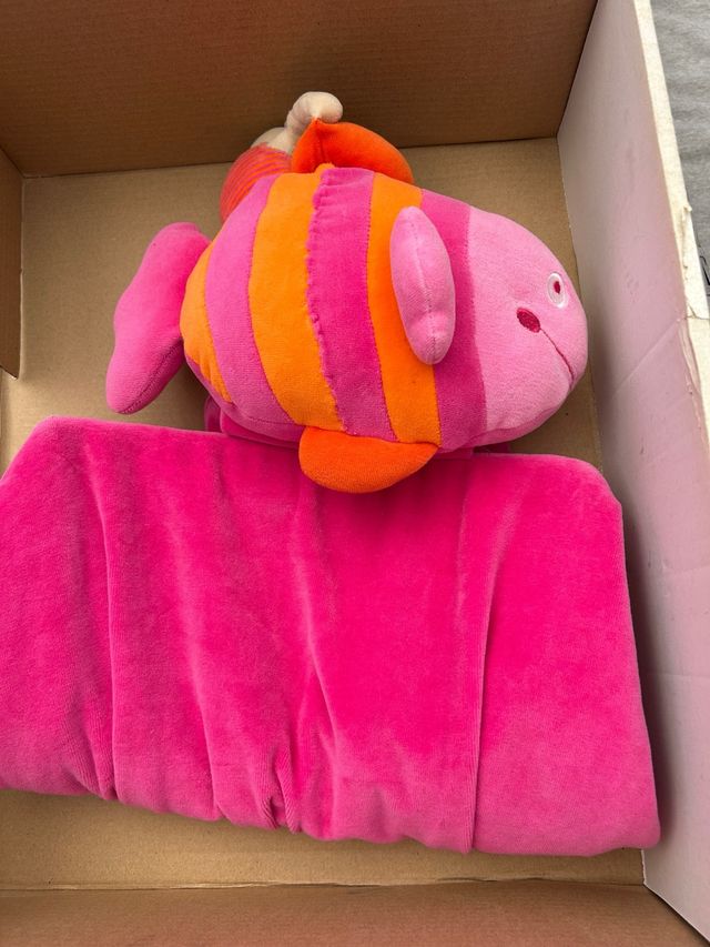 Guarda pañales pez peluche de Tuctuc