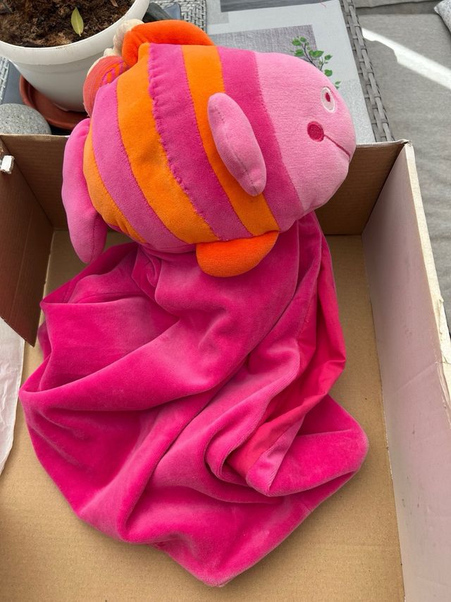 Guarda pañales pez peluche de Tuctuc