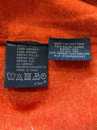 Jersey Ralph Lauren Naranja