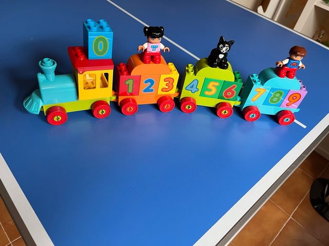 Tren Lego Duplo Números y Figuras