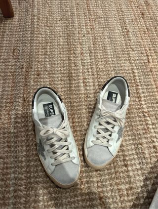 Zapatillas Golden Goose Superstar Grises y Blancas