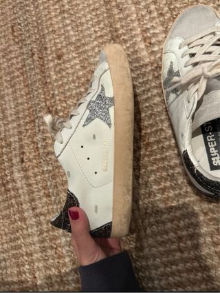 Zapatillas Golden Goose Superstar Grises y Blancas