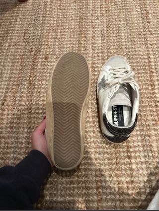 Zapatillas Golden Goose Superstar Grises y Blancas
