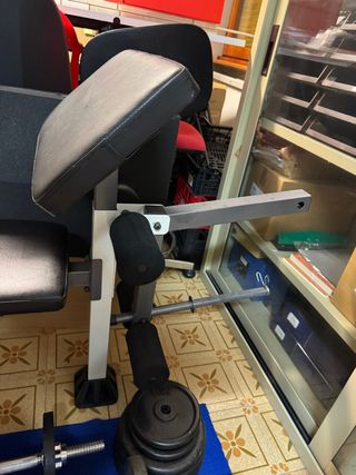 Panca per addominali e bilancieri