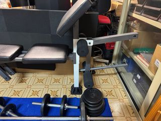 Panca per addominali e bilancieri