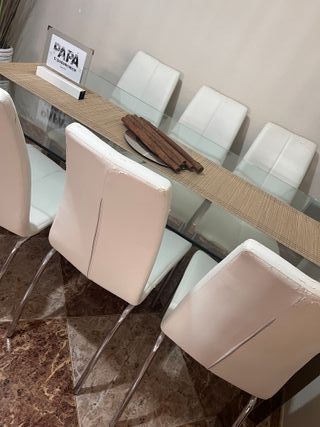 Juego 6 Sillas Comedor Tapizar