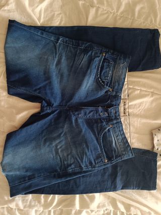 Pantalón vaquero Pull&Bear azul