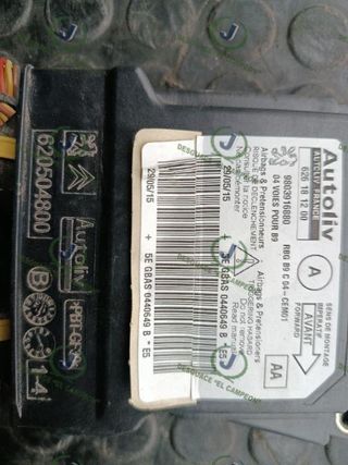 9803916880 CENTRALITA DE AIRBAG CITROEN BERLINGO C
