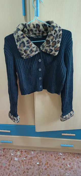 Chaqueta SHEIN leopardo talla M