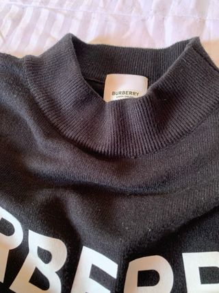 Jersey Burberry Negro