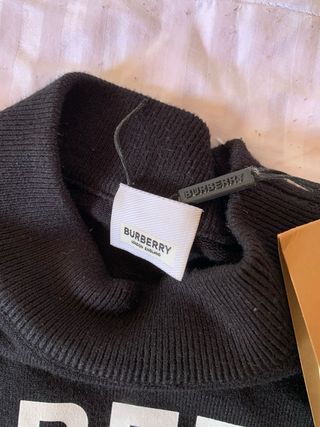 Jersey Burberry Negro