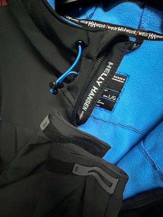 Chaqueta Helly Hansen Workwear Negra y Azul