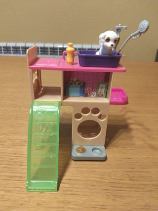Mascota Barbie Playset y casita perro